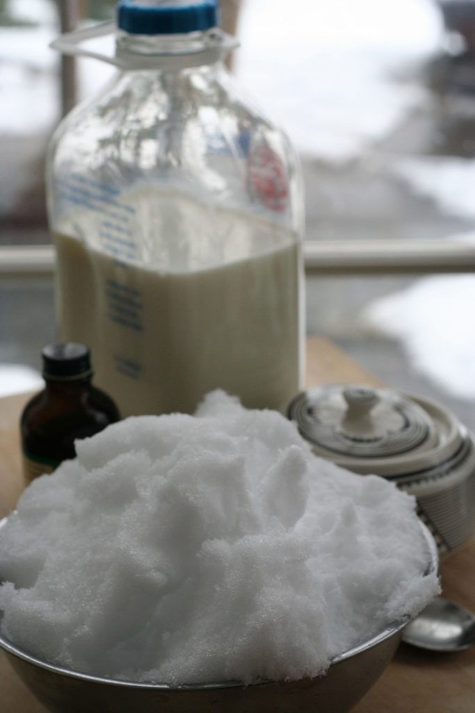 Snow for Snow Ice-cream