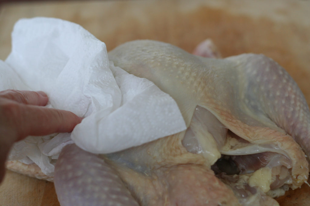 Pat Chicken Dry