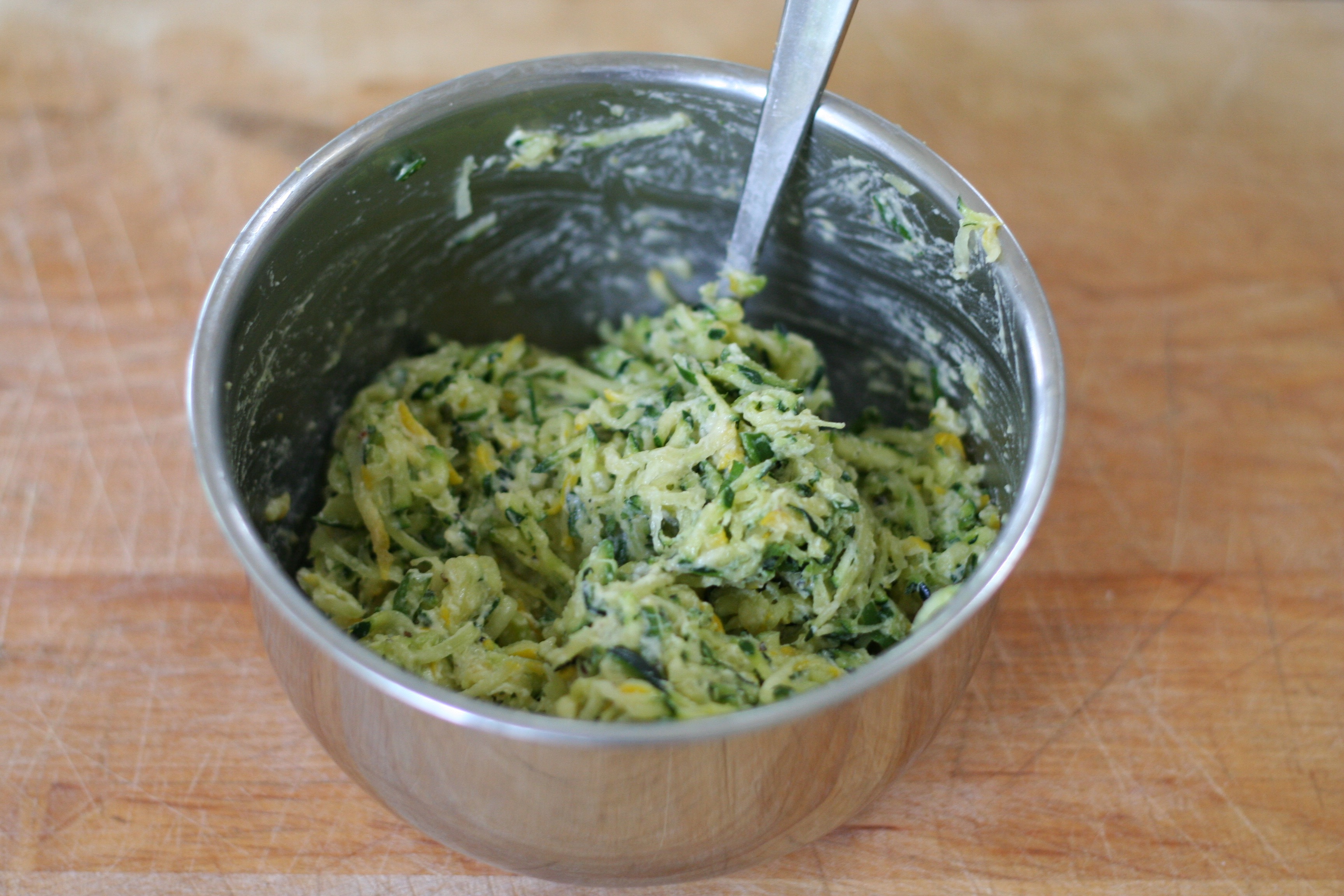Zucchini Fritter Batter